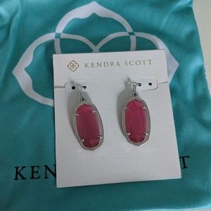 Kendra Scott Dani silver drop earrings